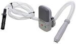 DeWay Battery Powered Fuel Transfer Pump for Gas Cans - Thread-On - 48" Hose - Auto Stop
