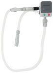 DeWay Battery Powered Fuel Transfer Pump for Gas Cans - Thread-On - 51" Hose - Manual Trigger