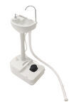 Hike Crew Portable Handwash Sink - Pedestal - 5 Gallon Supply w/ Foot Pump
