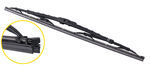 Scrubblade Heavy Duty Windshield Wiper Blades - Frame Style - Black - Qty 2