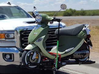 Power Sonic Lithium Ion battery for scooters. Black outer casing.