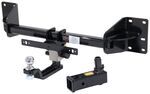 Stealth Hitches Hidden Trailer Hitch Receiver w/ Towing Kit - Custom Fit - 2"