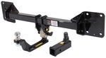 Stealth Hitches Hidden Trailer Hitch Receiver w/ Towing Kit - Custom Fit - 2"