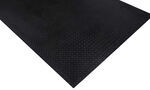 Red Barn Horse Trailer Rubber Mat - 1/2" Thick - Checker Plate - 4' x 6'