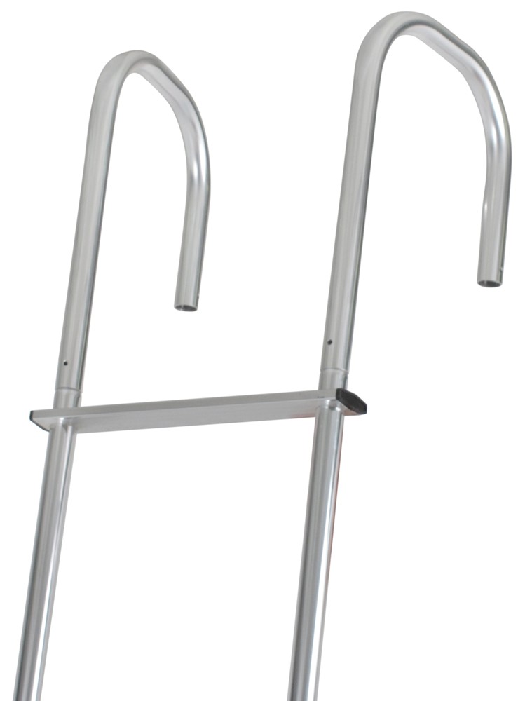 A503L 48" Aluminum Universal RV/Motorhome Ladder Extension - Compatible With All 1" Tube RV/Motorhome Ladders; Easy On/Off; Brite Dipped Polished