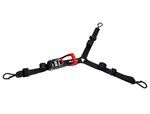 SpeedStrap HD 3-Point Spare Tire Tie-Down w/ Swivel Hooks for 36" - 48" Tires - 2"