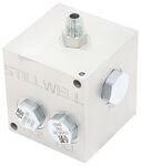 Stillwell NeXgen Cube Hydraulic Manifold - Dual Flow Divider/Combiner with Dual PO Check Valves