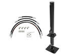 Tradesman 7K Hydraulic A-Frame Jack w/ Connection Kit for Bumper Pull Dump Trailers - 32" Hose
