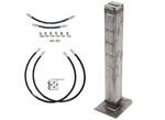 Atlas IV 10K Hydraulic Trailer Jack w/ Connection Kit for Dump Trailer - Direct Weld - 48"