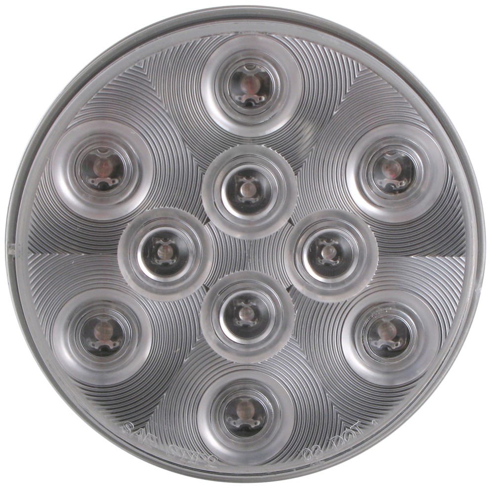 Sealed 4 U0026quot Round Led Trailer Stop Turn Tail Light 3