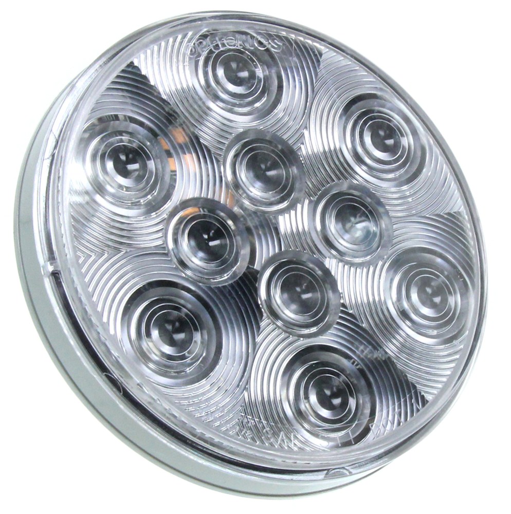 Sealed 4 U0026quot Round Led Trailer Stop Turn Tail Light 3