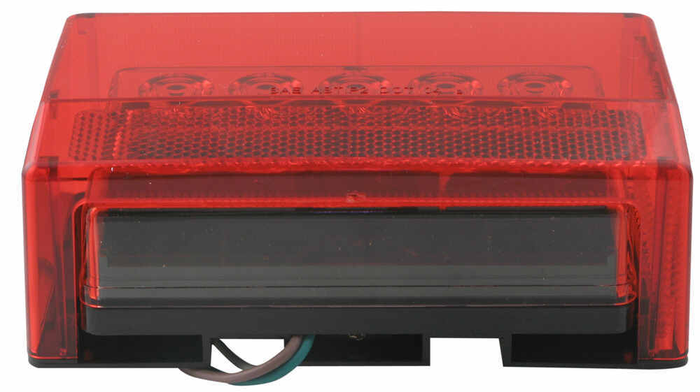 Led Trailer Tail Light 6 Function Submersible 18 Diodes Led Trailer Tail Light 6 Function Submersible 18 Diodes Rectangle Red Lens Penger Optronics Lights Stl56rb