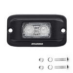 Sylvania 4" Pod Driving Light - Bumper - Flush Mount - Flood - 447 Lumens - Qty 1