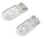 Sylvania 194 Mini Incandescent Bulb - Long Life - Clear - 3.8 Watt - Qty 2