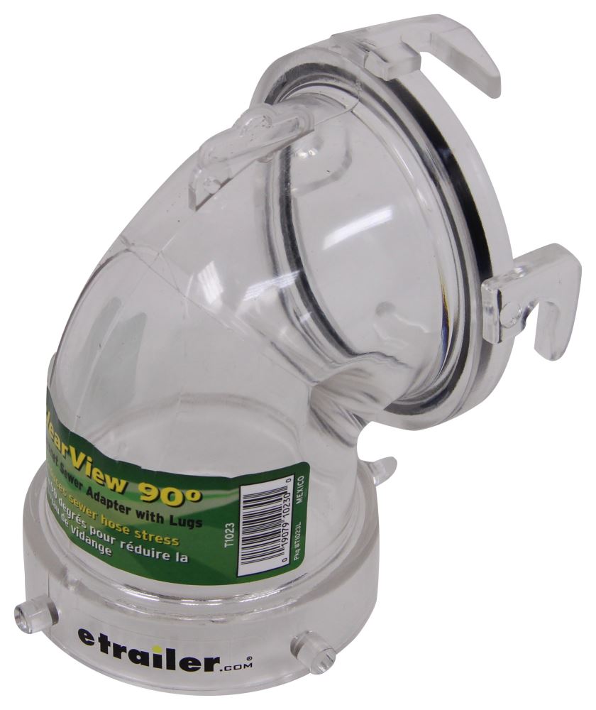 Valterra Clearview Extension for RV Sewer Hose- 3" Bayonet Fitting - 90