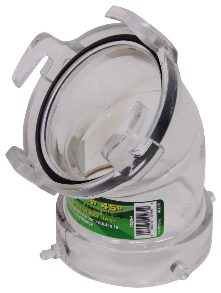 Valterra Clearview Adapter for RV Sewer Hose - 3" Bayonet