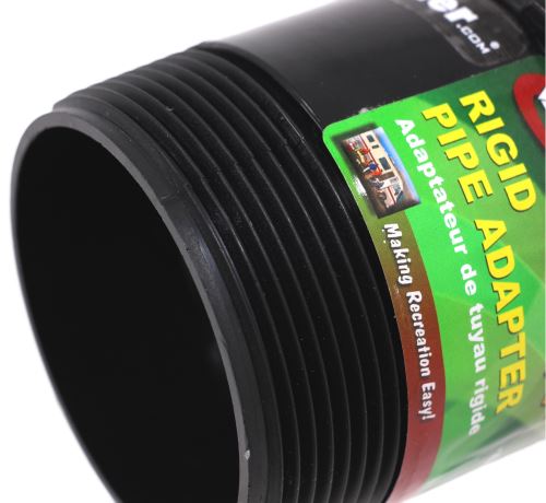 Valterra Rotating Adapter for Rigid RV Sewer Pipe - 3" MPT to 3