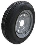 Contender 4.80R12 Radial Trailer Tire w/ 12" Silver Mod Wheel - 5 on 4-1/2 - Load Range C