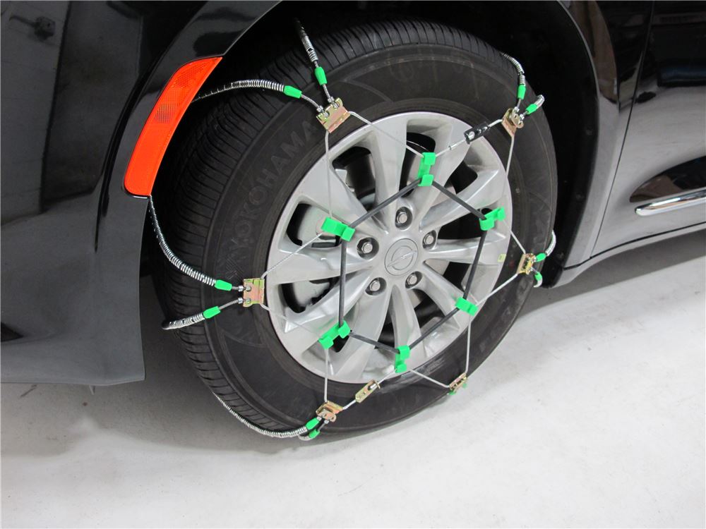 2016 Audi Q5 Titan Chain Diagonal Alloy Cable Snow Tire Chains Light