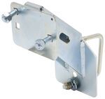 Tie Down Side-Mount Spare Tire Mount - 4 and 5 Lug Wheels - Zinc Plated Steel