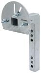 Tie Down Spare Tire Mount - 4, 5, 6, and 8 Lug Wheels - Galvanized Steel