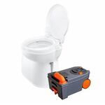 Thetford Ceramic Cassette Toilet - High Bowl - White