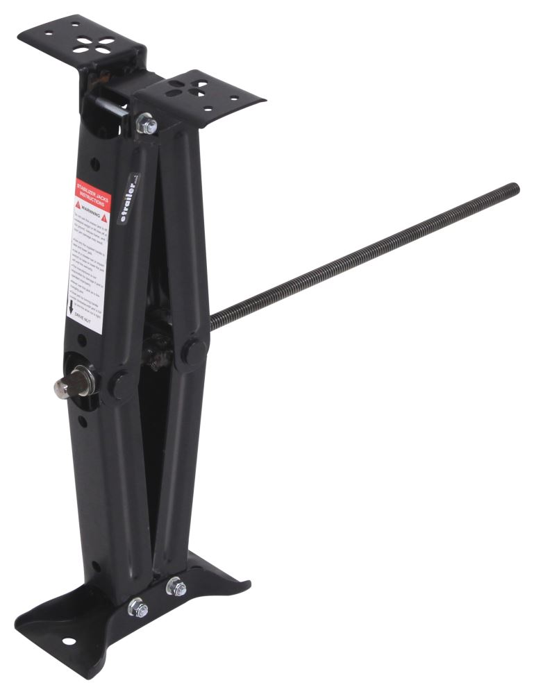 Scissor Stabilizer Jacks w/ Handle - 18-3/4" Lift - 5,000 ...
