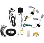 T-One Vehicle Wiring Harness with 4-Pole Flat Trailer Connector