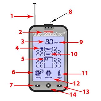 TireMinder Rhino Signal Booster Extra Strength Signal Booster for Maximum Range Minder Research Inc TM-Rhino