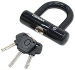 Trimax Hardened Steel Motorcycle Disc U-Lock - 1/2" Shackle