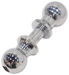 Replacement Dual Tow Ball for Trimax Aluminum Adjustable Hitches - Chrome