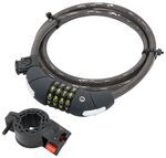 Trimax Resettable Combination Cable Lock - Non-Coiled - 6' Long - 10 mm Diameter