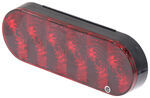 TecNiq Stop Tail Turn Light - 6" - Oval - Tripole - Grommet Mount