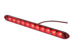TecNiq Low Profile Third Brake Light - 15.5" - Red Lens