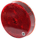 TecNiq Side Marker with Reflector - 2.5" - 1 LED- Round - Red