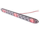 TecNiq Low Profile ID Bar Light - Red - Surface Mount