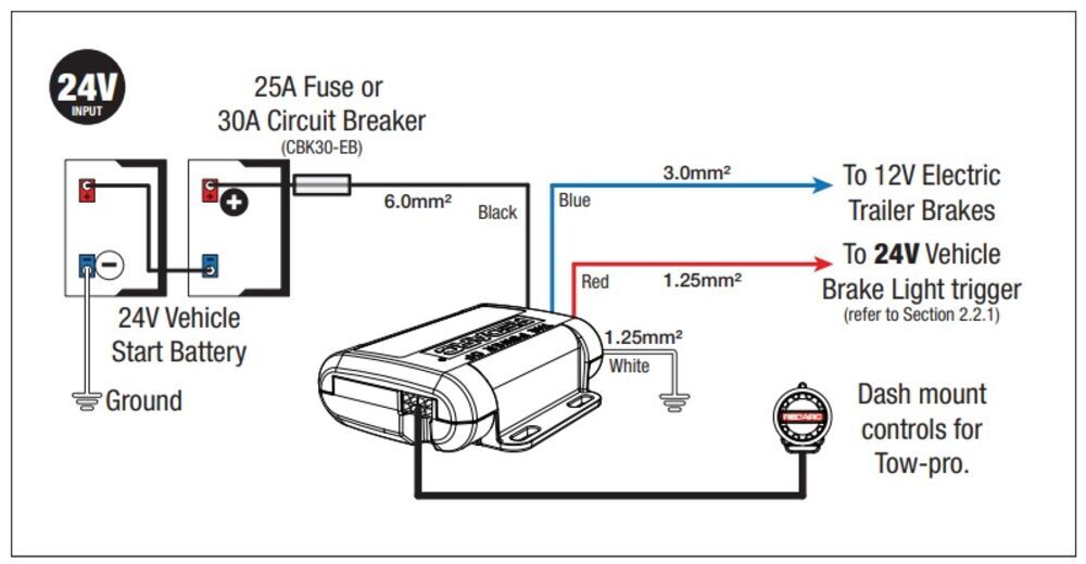 Redarc Tow Pro Elite Wiring Diagram