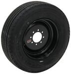 Triangle 235/75R17.5 Radial Tire w/ 17-1/2" Solid Center Wheel - Offset - 8 on 6-1/2 - LR J