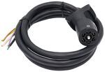 TowSmart 7-Blade Trailer Connector w/ Jacketed Cable - Trailer End - 72" Long