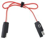 TowSmart Trailer Connector - 2-Wire Flat Set - 12" Long