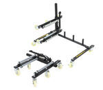Trailer Valet Trailer Wheel Dolly Set and Storage Rack for Tandem Axle Trailers