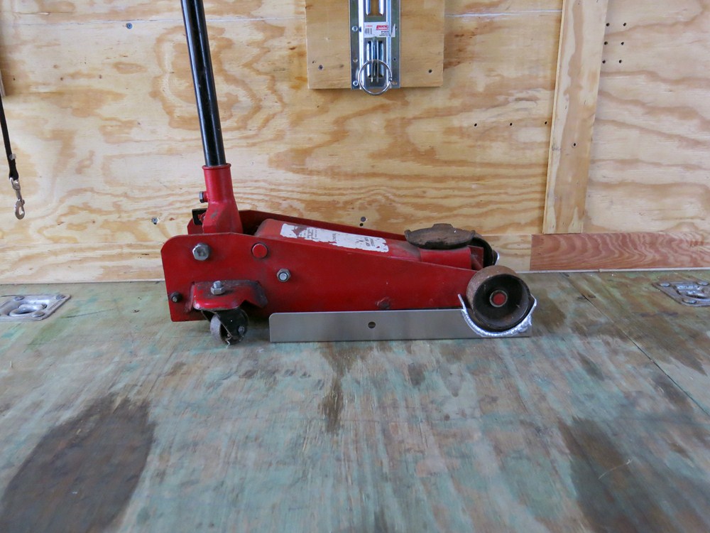 Tow Rax Floor Jack Mount Aluminum Tow Rax Trailer Cargo