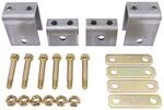 Terran Axle Single-Axle Hanger Kit for Double Eye Springs - 3-1/4" Tall Front