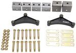 Terran Axle Tandem-Axle Hanger Kit for Double Eye Springs - 1-1/2" Tall Front