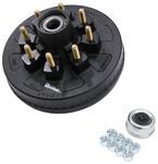 Terran Axle Trailer Hub and Drum Assembly - 7K Axles - 12-1/4" Diameter - 8 on 6-1/2