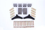 Terran Axle Tandem-Axel Center Hanger Kit for Double Eye Springs - 1-1/2" Tall Middle