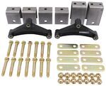 Terran Axle Tandem-Axel Center Hanger Kit for Double Eye Springs - 2-1/2" Tall Middle