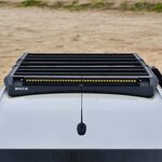 Westin Mesa Platform Rack for Factory Tracks - Aluminum - 136" Long x 56" Wide