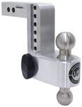 Weigh Safe 180 Hitch 2-Ball Mount - 2" Hitch - 6" D/7" R - 12.5K - Stainless Balls