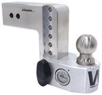 Weigh Safe Hitch w/ Built-In Scale for 3" Hitch, 6" Drop/7" Rise, 21K, Aluminum